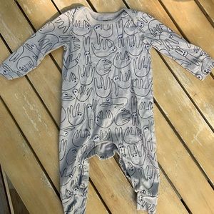 Tea collection sloth onesie